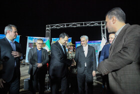 افتتاح طرحهای زیرساختی فرودگاه کیش با حضور وزیر اقتصاد