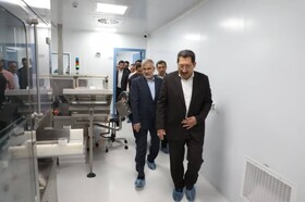 افتتاح یکی از بزرگ‌ترین پروژه‌های دارویی کشور با حضور وزیر صمت در البرز
