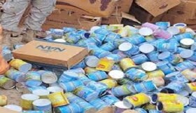 کشف شیرخشک‌های قاچاق در مرز میرجاوه سیستان و بلوچستان