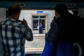 در حاشیه بازدید از خطوط راه آهن حومه‌ای استان تهران با حضور رئيس جمهور 