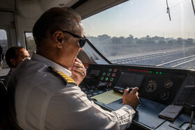 در حاشیه بازدید از خطوط راه آهن حومهای استان تهران با حضور رئيس جمهور