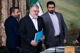 محمّدصادق معتمدیان، استاندار تهران در نشست توسعه راهبردی قطار‌های حومه‌ای و منطقه‌ای راه‌ آهن 