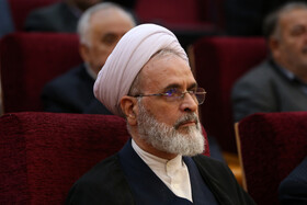 آیت‌الله علیرضا اعرافی رئیس حوزه‌های علمیه کشور در همایش مقاومت‌سسی در اردبیل