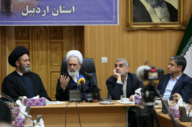 سخنرانی آیت‌الله علیرضا اعرافی رئیس حوزه‌های علمیه کشور در نشست با مدیران علمی و فرهنگی استان اردبیل