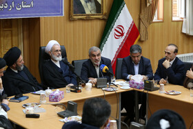 سخنرانی علی نیکزاد نایب‌رئیس مجلس شورای اسلامی در نشست با مدیران علمی و فرهنگی استان اردبیل