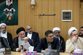 نشست مدیران علمی و فرهنگی استان اردبیل با سخنرانی آیت‌الله سیدعلیرضا اعرافی رئیس حوزه‌های علمیه کشور 