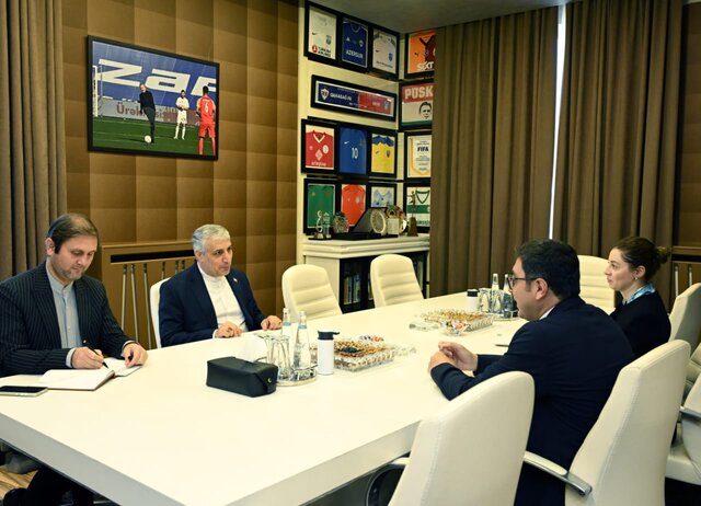 تاکید بر گسترش همکاری تهران و باکو در حوزه جوانان و ورزش تاکید بر گسترش همکاری تهران و باکو در حوزه جوانان و ورزش