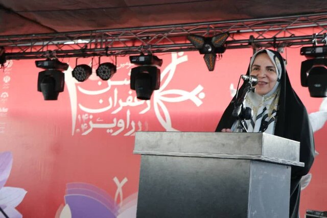 سومین جشنواره زعفران راویز رفسنجان برگزار شد