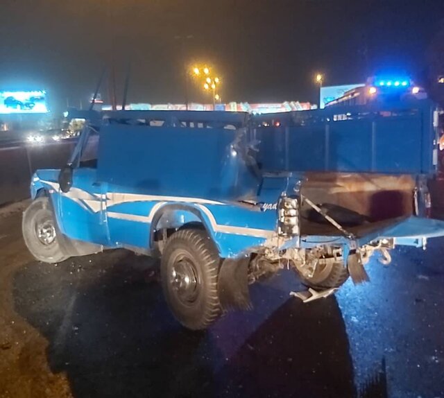 برخورد مرگبار نیسان و پرشیا در اتوبان کرج؛ سه کشته و ۱۱ مصدوم