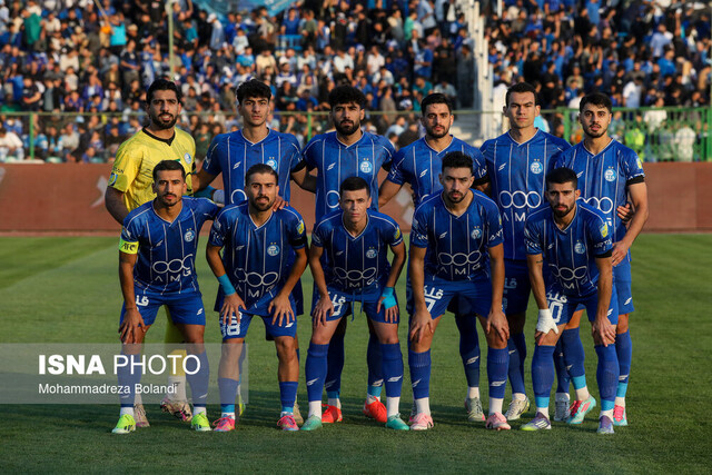 ترکیب استقلال مقابل پادیاب خلخال در جام حذفی