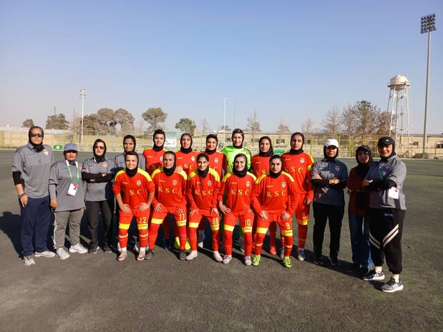 دومین برد دختران فولاد در لیگ یک فوتبال کشور