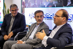 علی منتظری، رئیس جهاددانشگاهی در نمایشگاه دستاوردهای شاخص علمی و فناورانه جهاددانشگاهی