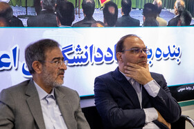 علی منتظری، رئیس جهاددانشگاهی در نمایشگاه دستاوردهای شاخص علمی و فناورانه جهاددانشگاهی