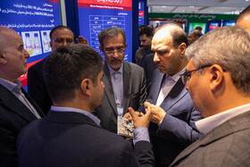 علی منتظری، رئیس جهاددانشگاهی در نمایشگاه دستاوردهای شاخص علمی و فناورانه جهاددانشگاهی