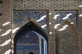 اثرات فرونشست درمسجد تاریخی سید اصفهان