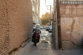 اثرات فرونشست واقع در خیابان نواب صفوی اصفهان