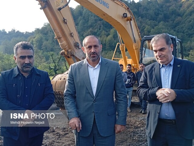 آغاز عملیات اجرایی احداث آبگیر و خطوط انتقال آب تا سه راهی لوندویل