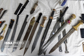 برخورد پلیس با حاملان سلاح سرد در غرب استان تهران/ بیش از هزار نفر دستگیر شدند