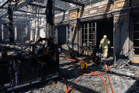 آتش‌سوزی یک رستوران در شهرک غرب