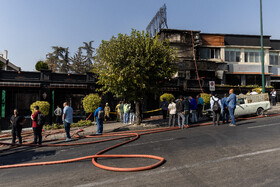 آتش‌سوزی یک رستوران در شهرک غرب