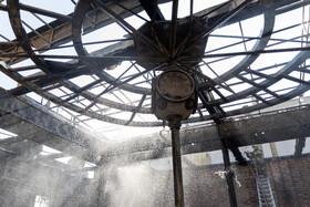 آتش‌سوزی یک رستوران در شهرک غرب