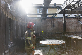 آتش‌سوزی یک رستوران در شهرک غرب