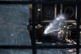 آتش‌سوزی یک رستوران در شهرک غرب