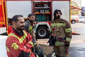 آتش‌سوزی یک رستوران در شهرک غرب