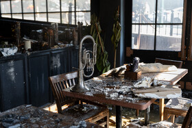 آتش‌سوزی یک رستوران در شهرک غرب