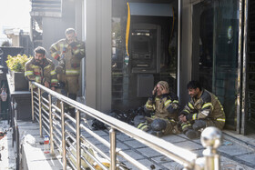 آتش‌سوزی یک رستوران در شهرک غرب