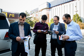 بازدید حسین افشین، معاون علمی و فناوری رییس جمهور از اولین نمایشگاه «فر ایران» و شانزدهمین نمایشگاه «فناوری نانو»