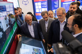 بازدید مسعود پزشکیان، رئیس جمهور از نمایشگاه دستاوردهای علمی و فناورانه جهاد دانشگاهی