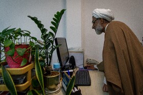 بازدید حجت الاسلام عبدالحسین خسروپناه، دبیر شورای عالی انقلاب فرهنگی از ایسنا