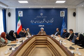 بازدید حجت الاسلام عبدالحسین خسروپناه، دبیر شورای عالی انقلاب فرهنگی از ایسنا