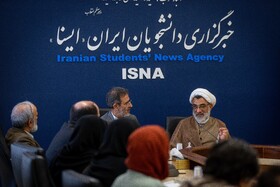 بازدید حجت الاسلام عبدالحسین خسروپناه، دبیر شورای عالی انقلاب فرهنگی از ایسنا