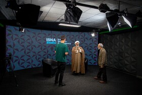 بازدید حجت الاسلام عبدالحسین خسروپناه، دبیر شورای عالی انقلاب فرهنگی از ایسنا