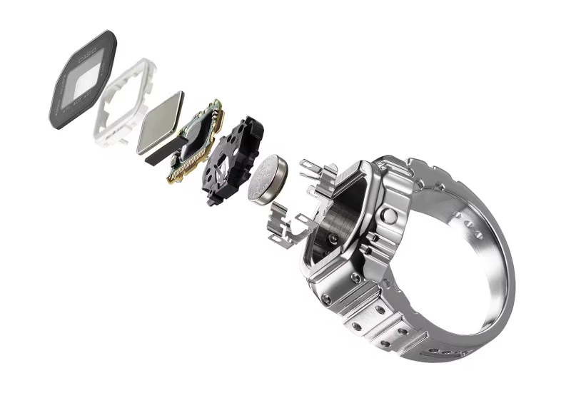 ساعت جدید کاسیو روی یک انگشت جا می‌شود