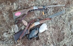 کشف ۲۱ قبضه سلاح شکاری در زهک همزمان با آغاز مهاجرت پرندگان