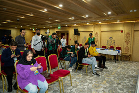 نشست خبری سرمربیان تیم‌های فوتبال سپاهان ایران و آخال ترکمنستان