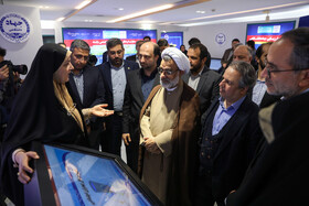 بازدید حجت الاسلام و المسلمین خسروپناه دبیر شورای عالی انقلاب فرهنگی از نمایشگاه دستاوردهای علمی و فناورانه جهاد دانشگاهی