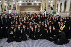 دیدار هزاران نفر از دانش‌آموزان و دانشجویان با رهبر انقلاب