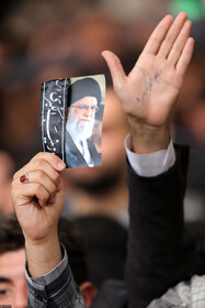 دیدار هزاران نفر از دانش‌آموزان و دانشجویان با رهبر انقلاب