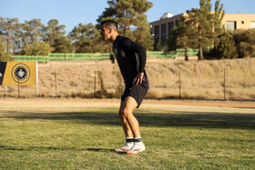 تمرین تیم فوتبال سپاهان پیش دیدار با آخال ترکمنستان