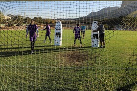 تمرین تیم فوتبال سپاهان پیش دیدار با آخال ترکمنستان