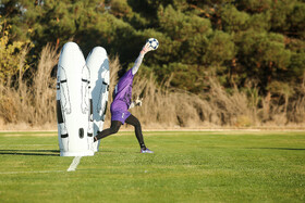 تمرین تیم فوتبال سپاهان پیش دیدار با آخال ترکمنستان