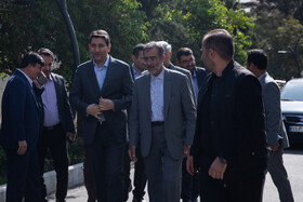 بازدید سید ستار هاشمی، وزیر ارتباطات از نمایشگاه دستاوردهای علمی و فناورانه جهاد دانشگاهی