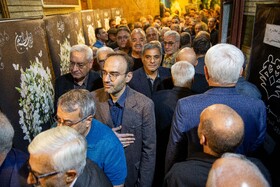 مراسم ترحیم سیدمحمد تاج‌زاده