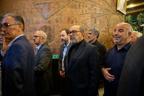 حمیدمیرزاده در مراسم ترحیم سیدمحمد تاج‌زاده