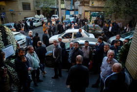 مراسم ترحیم سیدمحمد تاج‌زاده