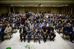 مراسم ترحیم سیدمحمد تاج‌زاده